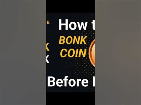 how to buy bonk coin
